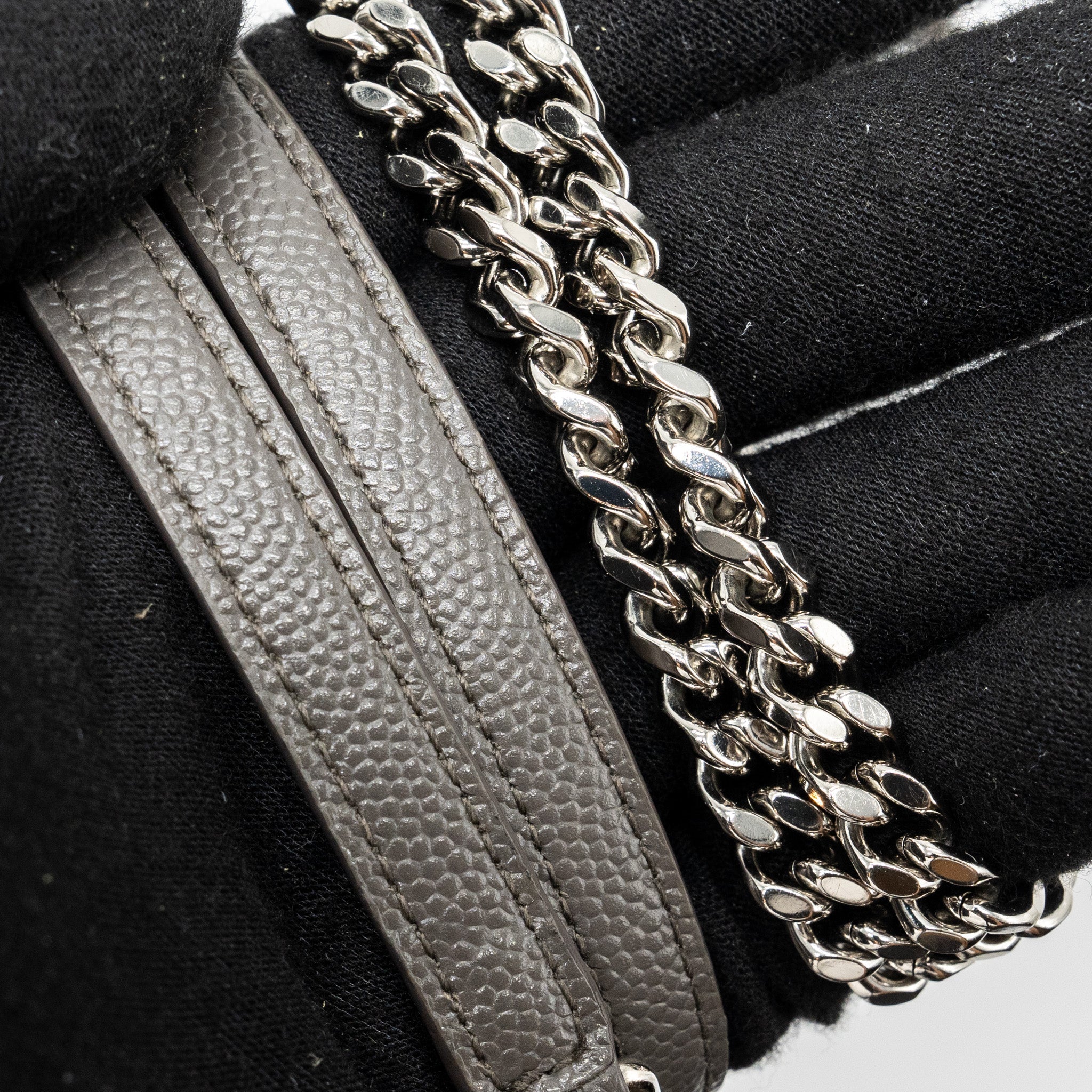 saint-laurent-ysl-envelop-chain-bag-calfskin-grey-shw