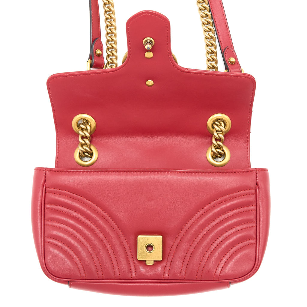 gucci-mini-marmont-calfskin-red-ghw