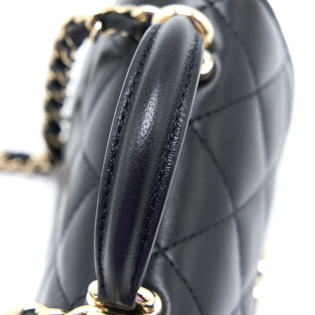 chanel-top-handle-mini-flap-chain-bag-lambskin-black-lghw