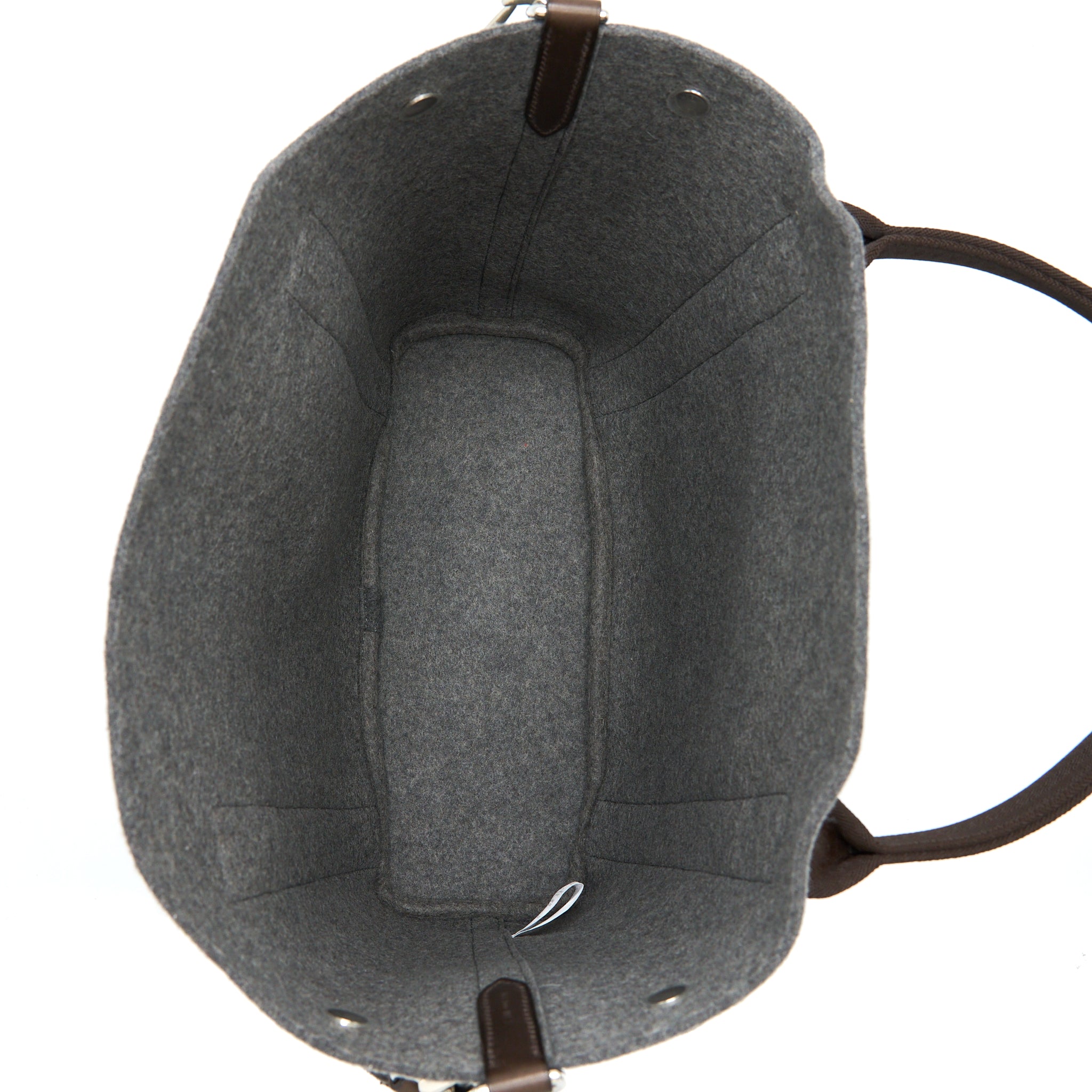hermes-sac-de-pansage-groom-2way-tote-shoulder-bag-wool-fabric-grey-shw-stamp-z