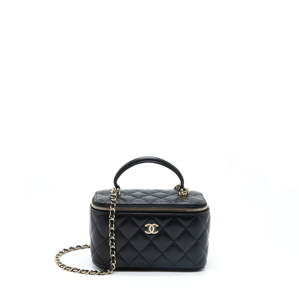 chanel-22a-top-handle-long-vanity-with-chain-lambskin-black-lghw-new-version