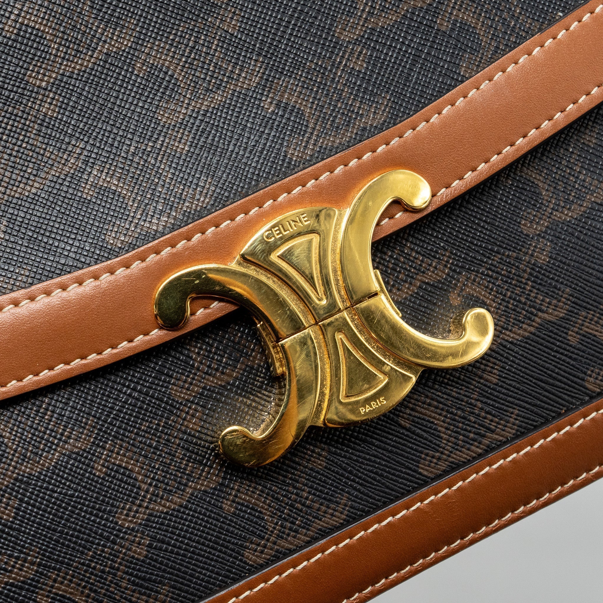 celine-teen-triomphe-bag-canvas-calfskin-tan-ghw