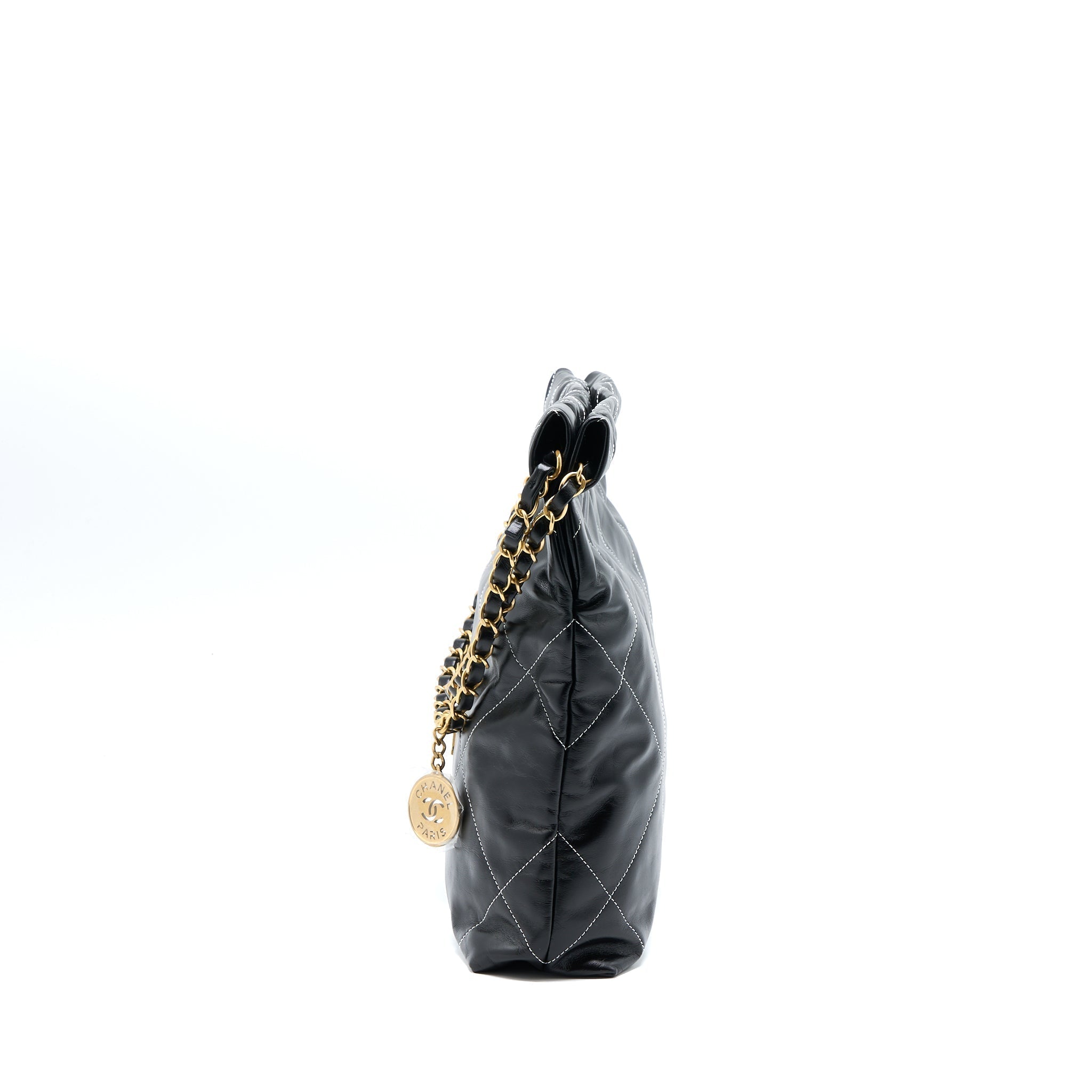 chanel-small-22-bag-shiny-calfskin-black-ghw-microchip