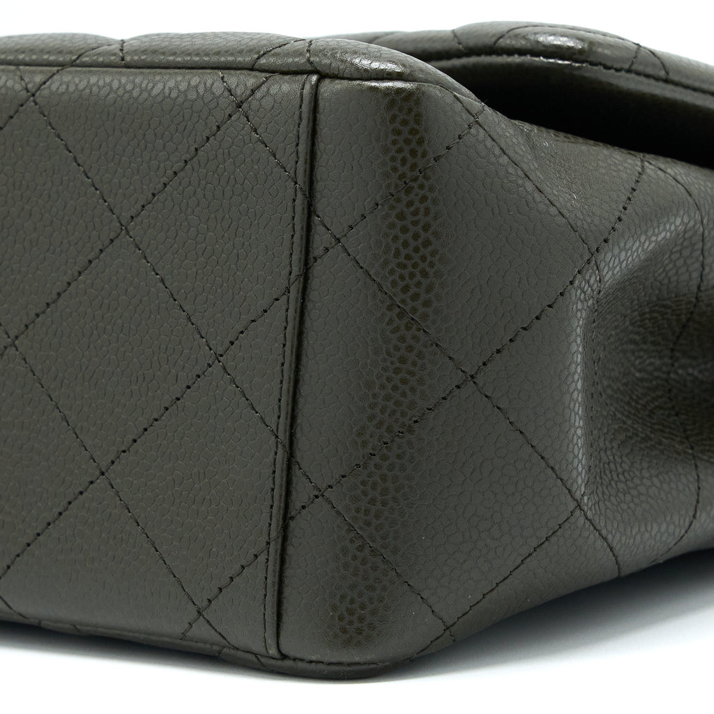 chanel-maxi-classic-double-flap-bag-caviar-olive-green-brushed-ghw