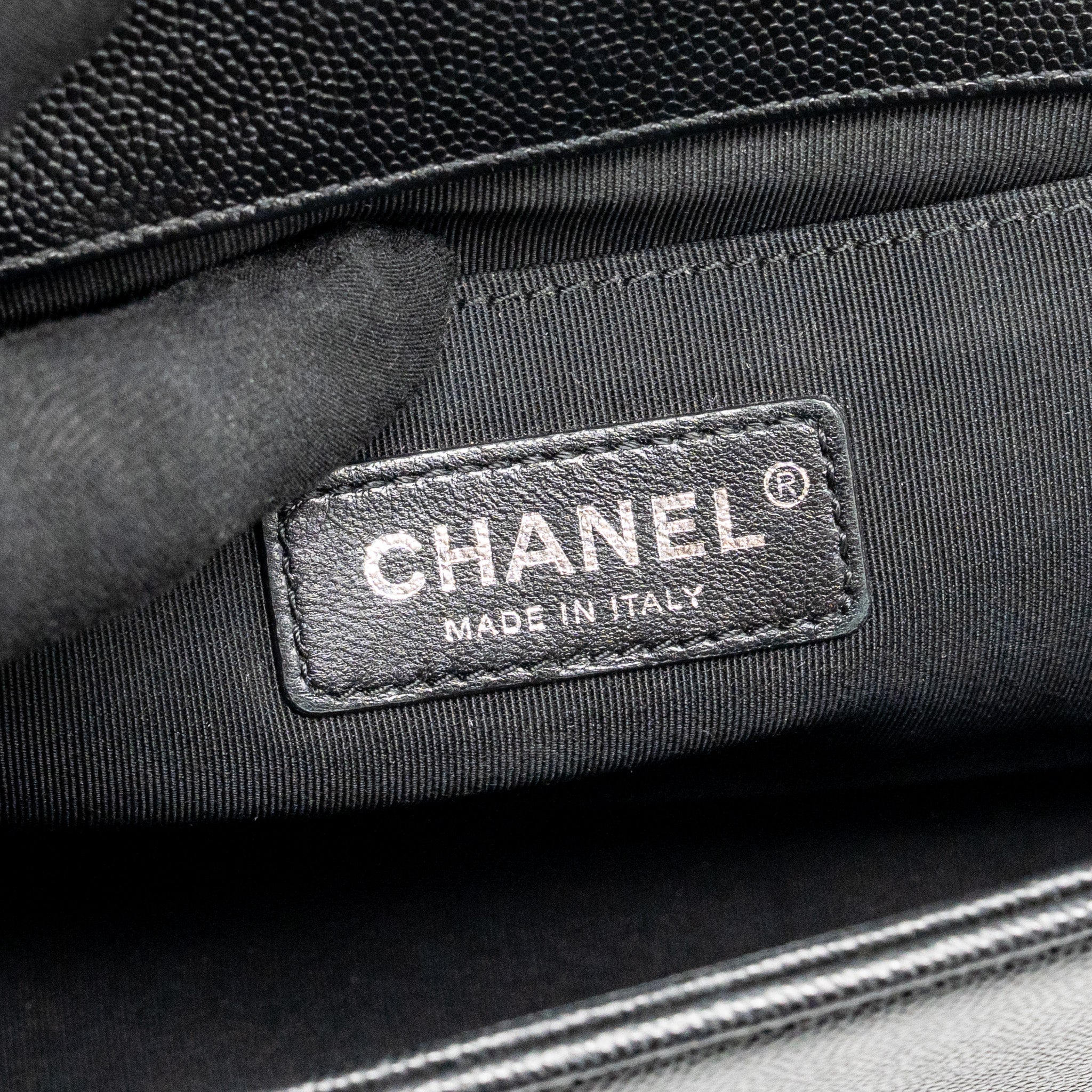 chanel-medium-boy-bag-chevron-caviar-black-ruthenium-silver-hardware