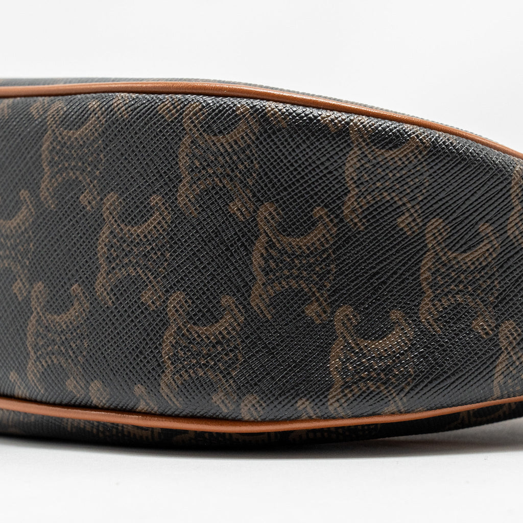 celine-ava-bag-triomphe-canvas-calfskin-brown-ghw-1