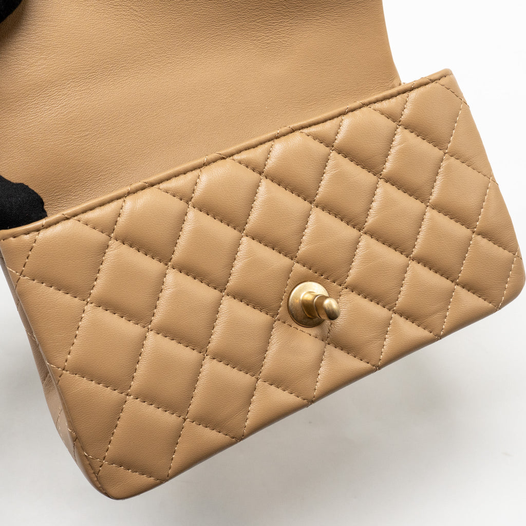 chanel-top-handle-mini-rectangular-lambskin-dark-beige-ghw-microchip-copy