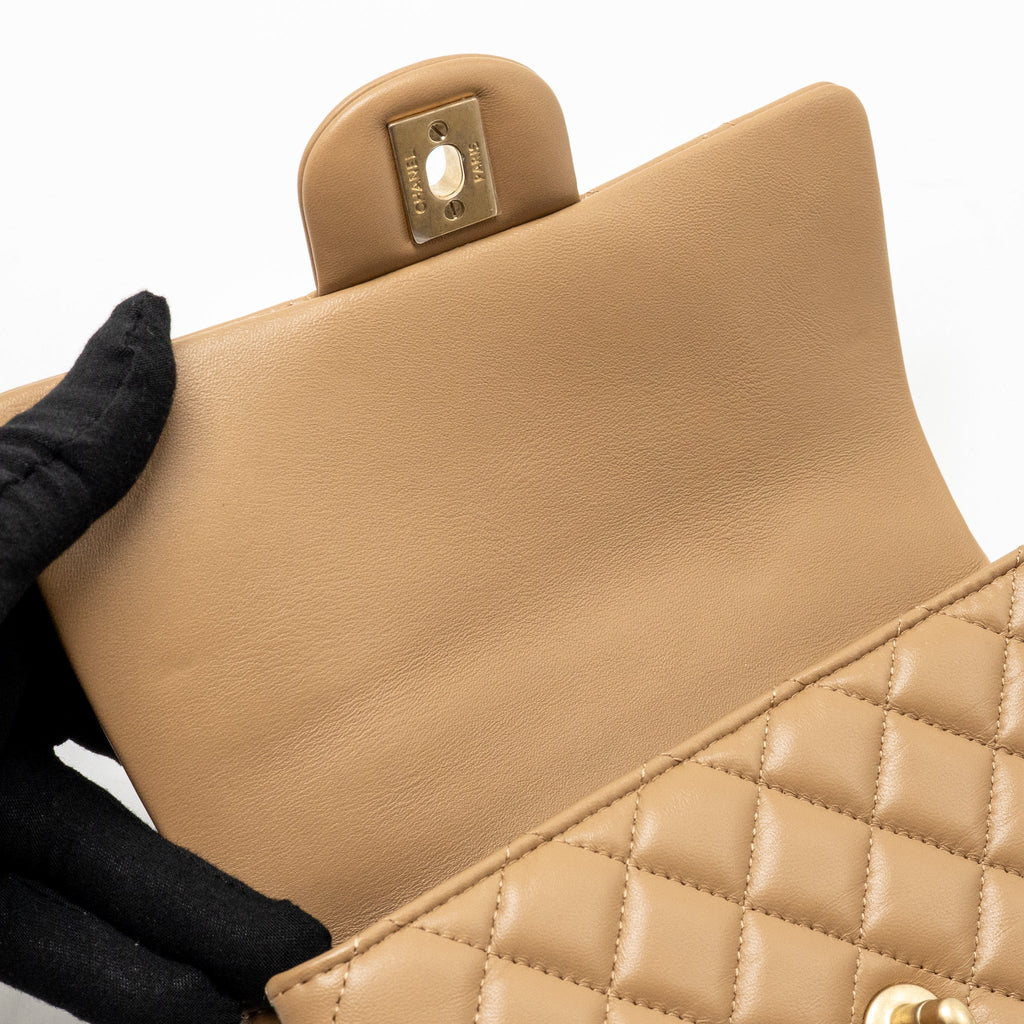 chanel-top-handle-mini-rectangular-lambskin-dark-beige-ghw-microchip-copy