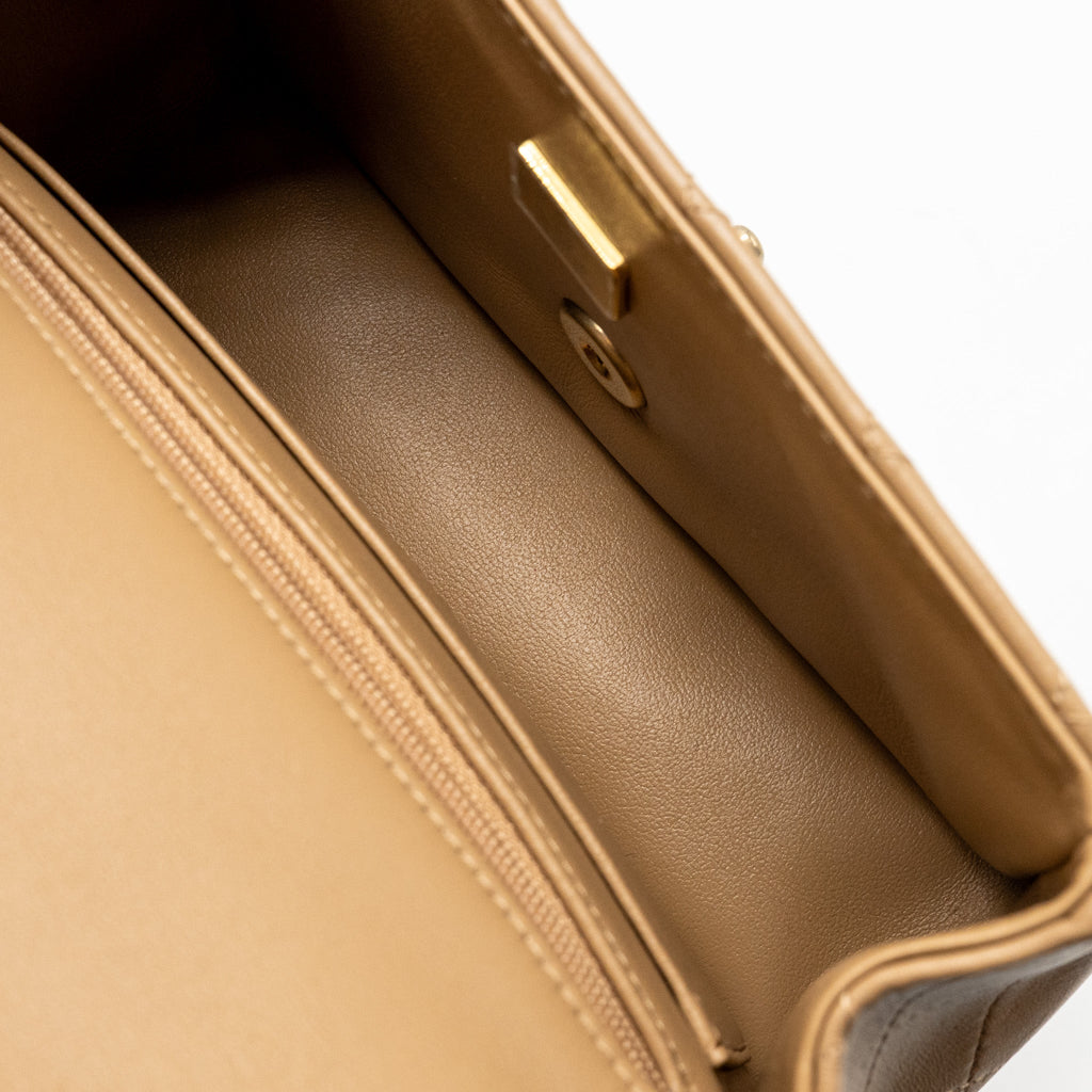 chanel-top-handle-mini-rectangular-lambskin-dark-beige-ghw-microchip-copy