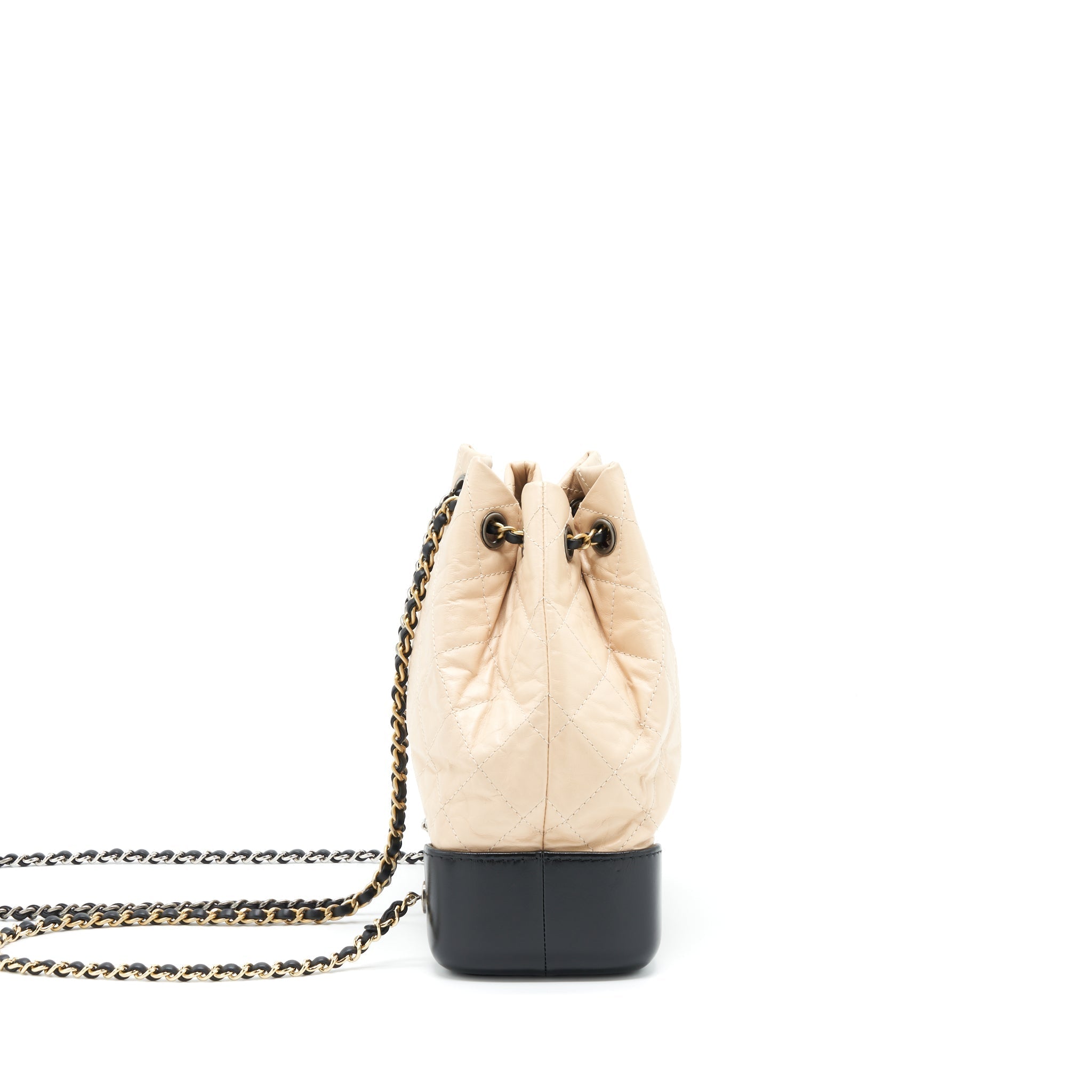 chanel-small-gabrielle-backpack-beige-black-multi-colour-hardware