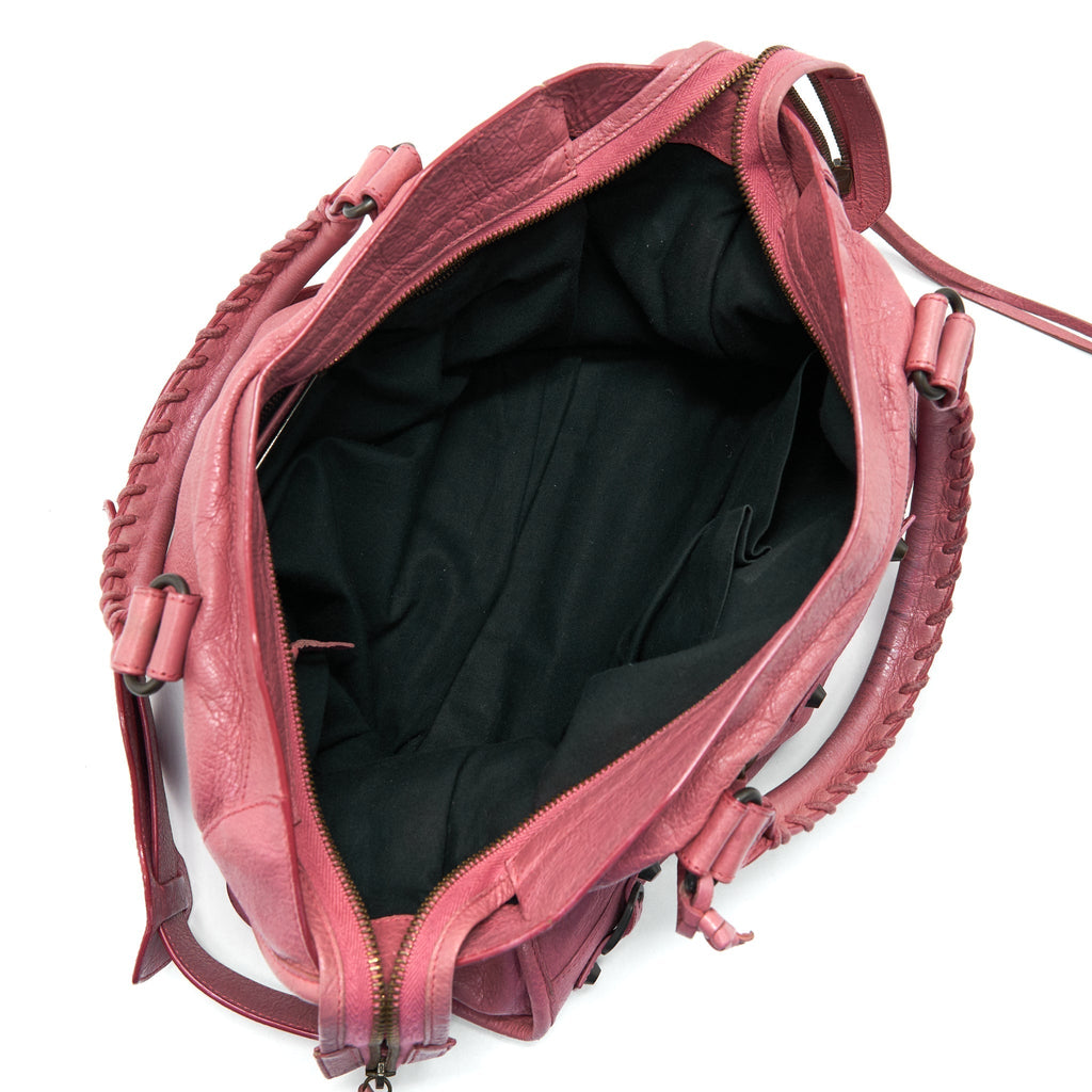 balenciaga-city-bag-in-pink-with-black-hardware