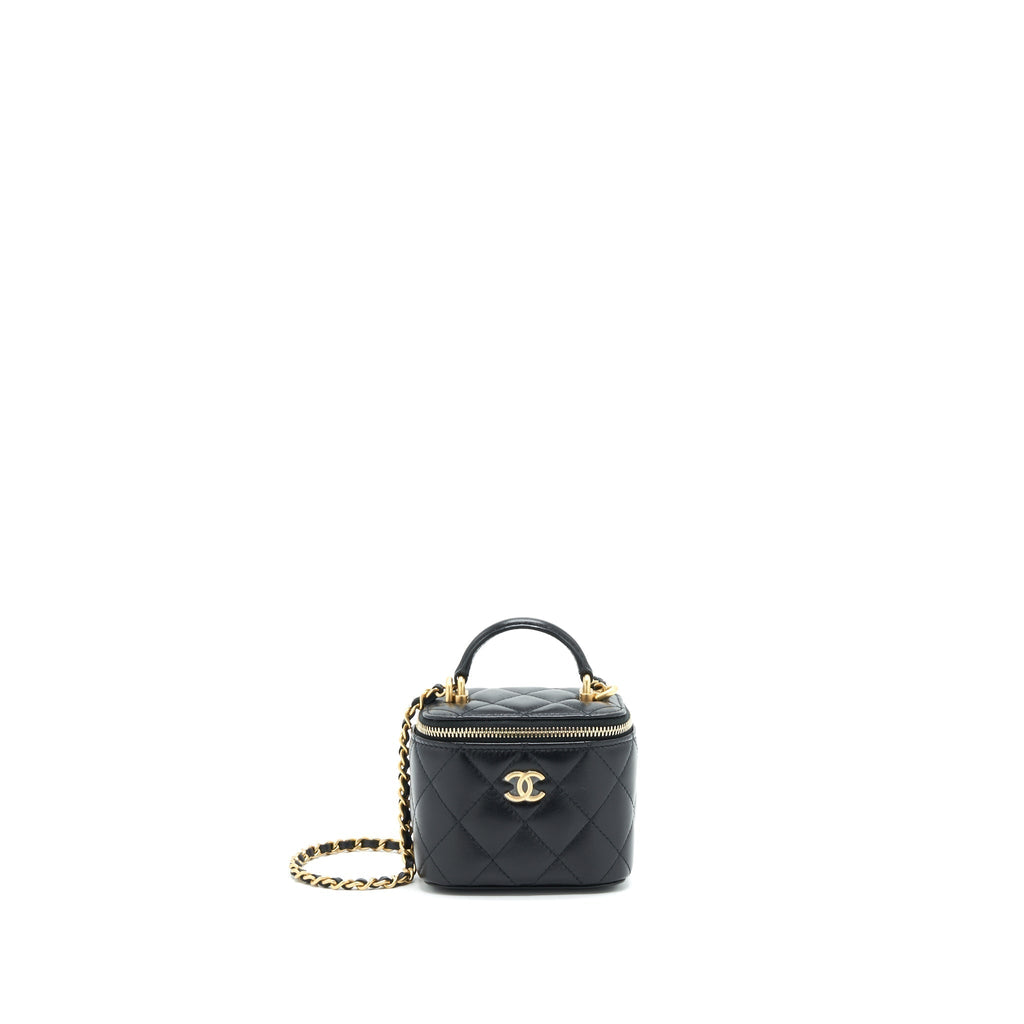 chanel-lambskin-small-handle-vanity-with-chain-black-ghw