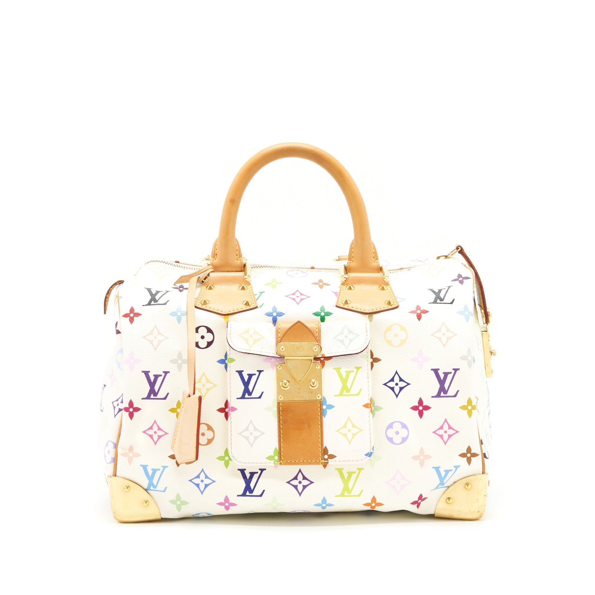 louis-vuitton-white-monogram-milticolor-speedy-30-bag