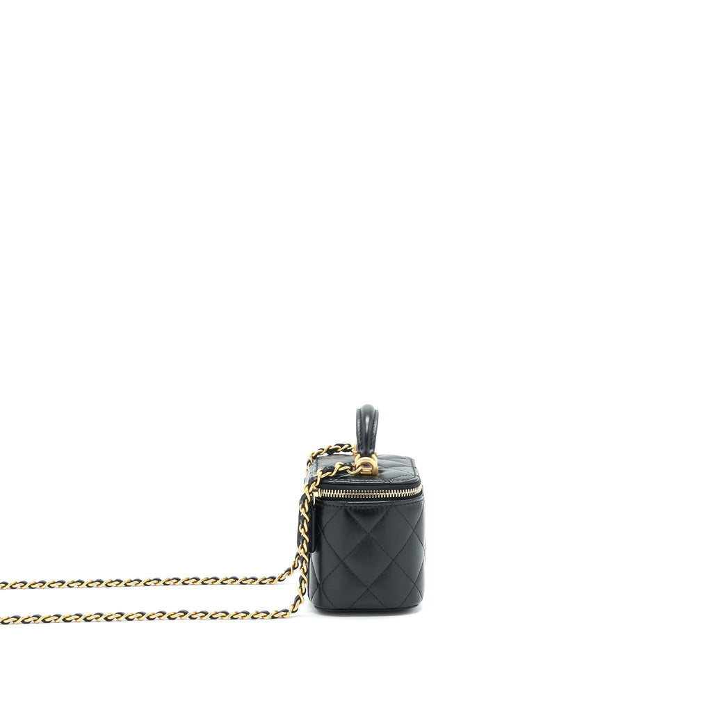 chanel-lambskin-small-handle-vanity-with-chain-black-ghw