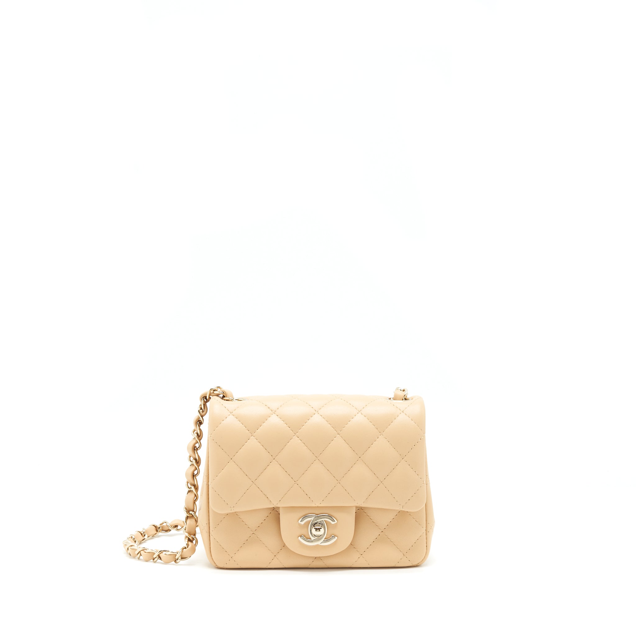 chanel-22c-mini-square-flap-bag-lambskin-beige-lghw