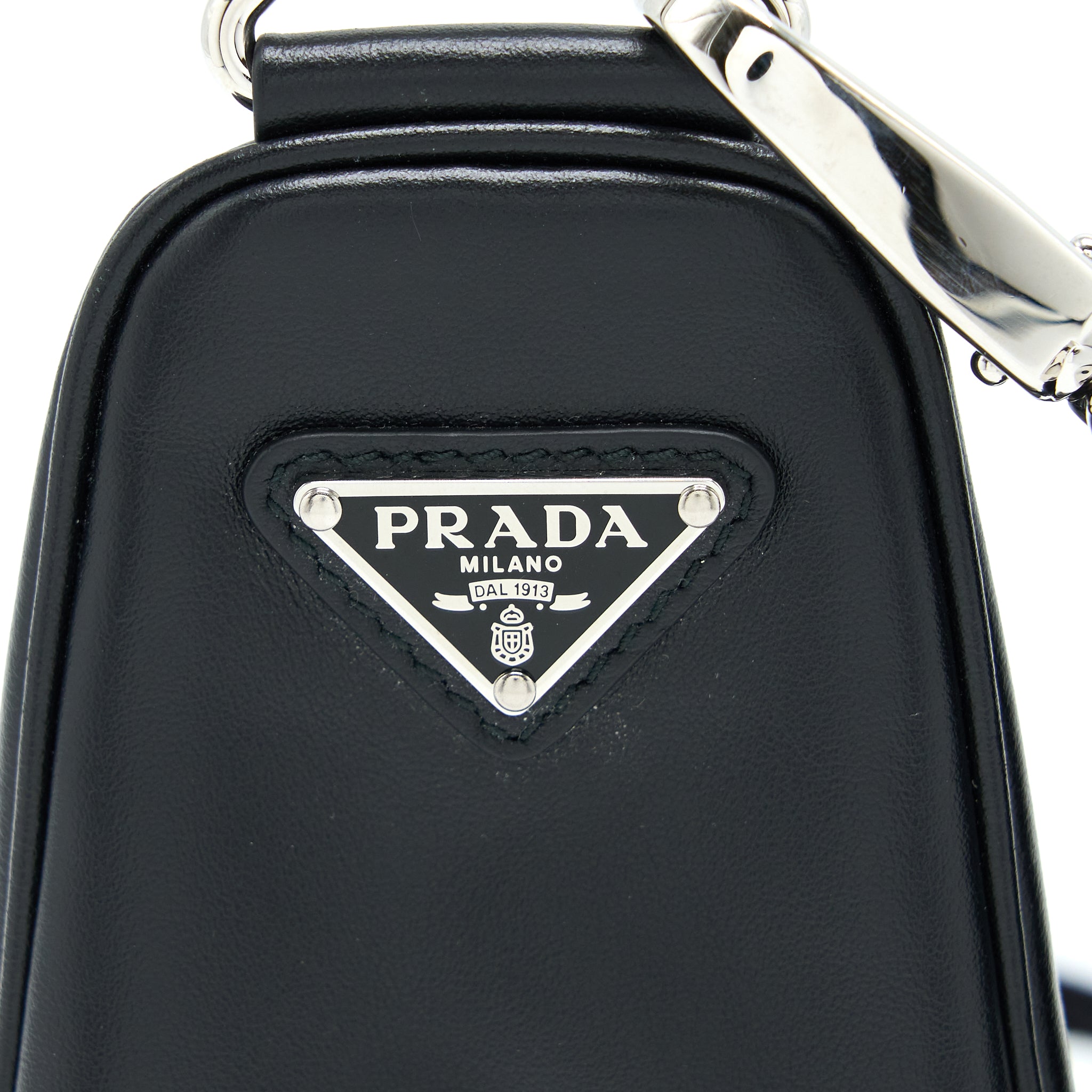 prada-triangle-shoulder-bag-leather-black-shw