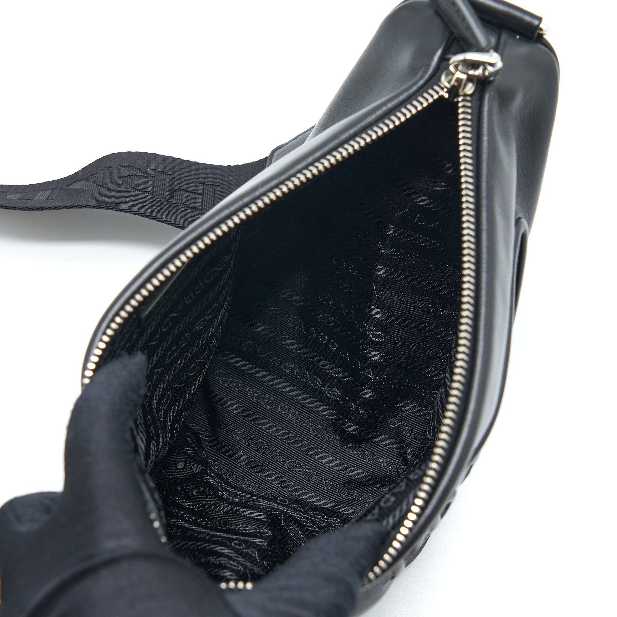 prada-triangle-shoulder-bag-leather-black-shw