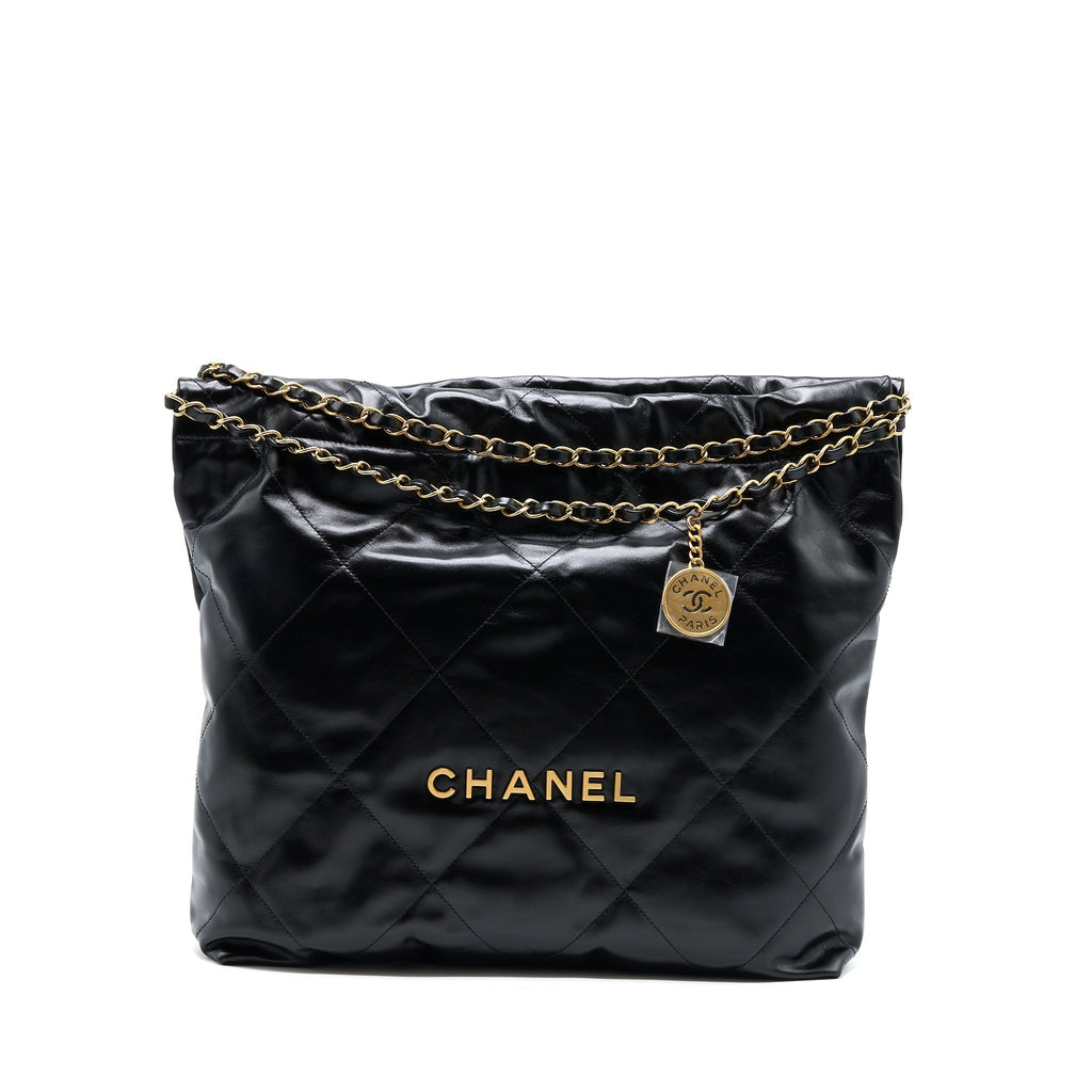 chanel-medium-22-bag-gold-letter-shiny-calfskin-black-ghw-microchip