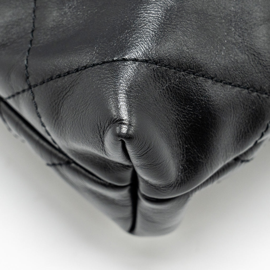 chanel-mini-22-bag-shiny-calfskin-black-shw-microchip-copy