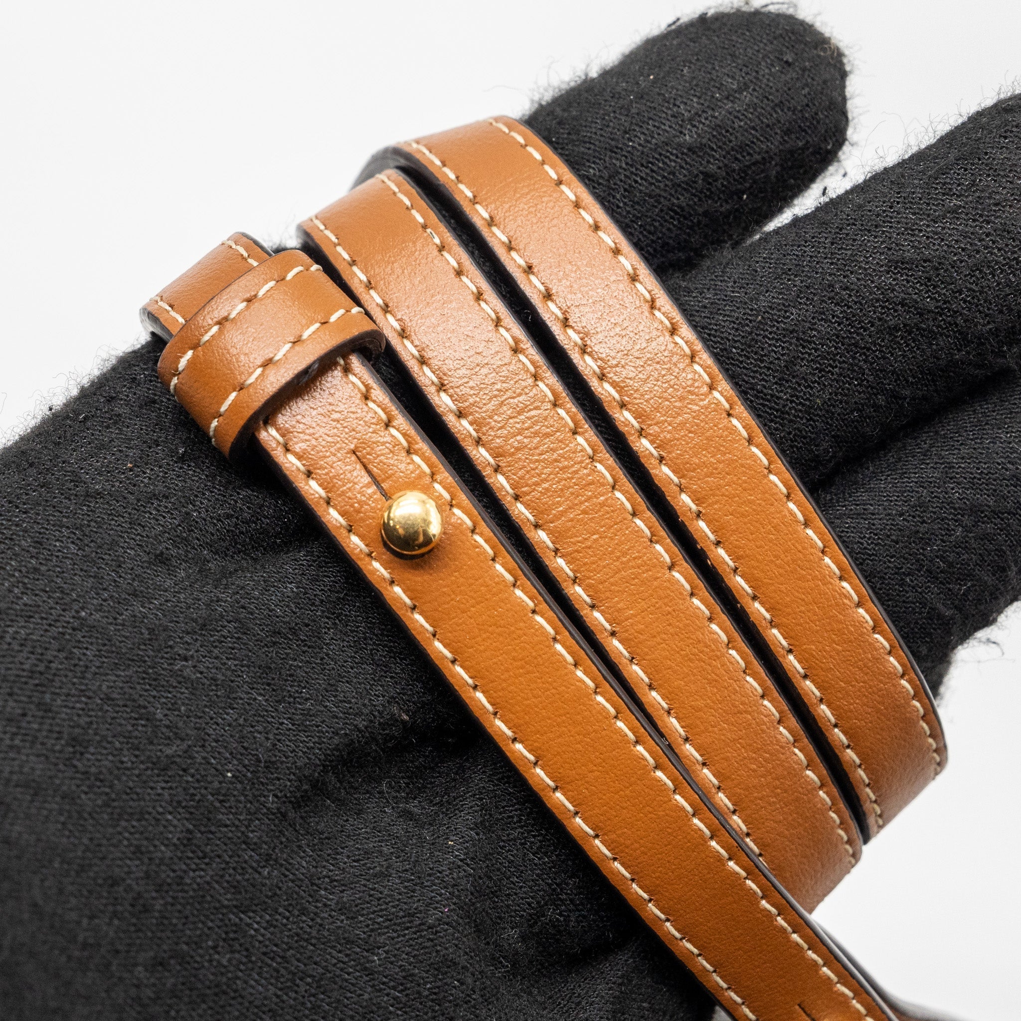 celine-wallet-on-strap-triomphe-canvas-leather-tan-ghw