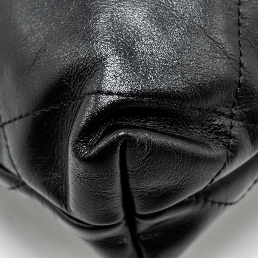 chanel-mini-22-bag-shiny-calfskin-black-shw-microchip-copy