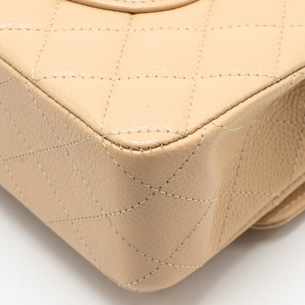 chanel-medium-classic-double-flap-bag-caviar-beige-shw-microchip