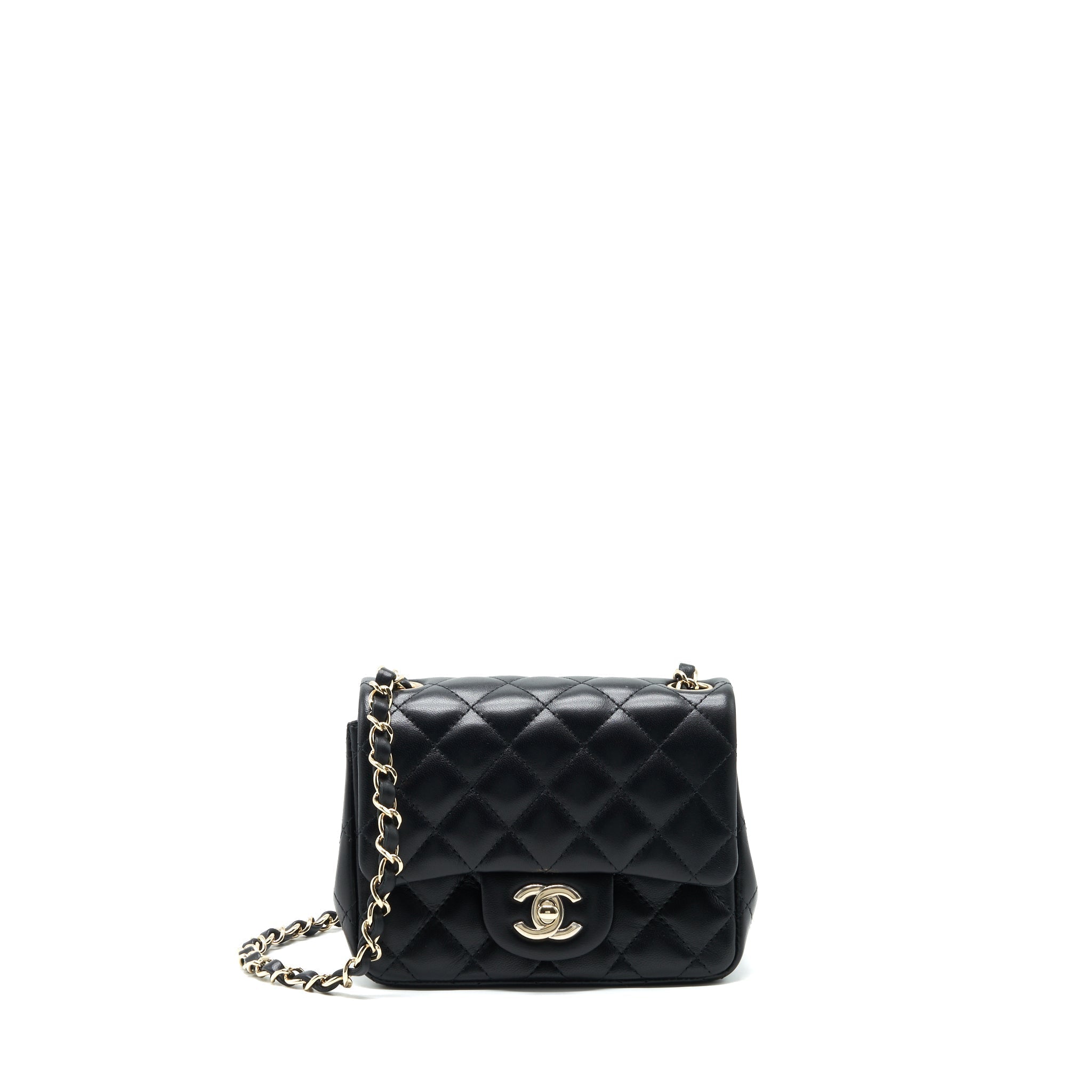 chanel-22c-mini-square-flap-bag-lambskin-black-lghw