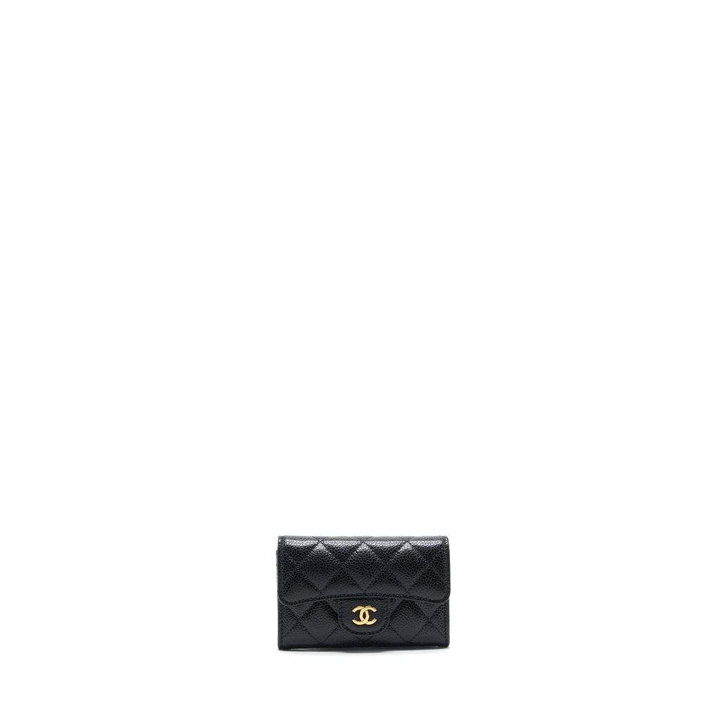 chanel-classic-flap-card-holder-caviar-black-ghw