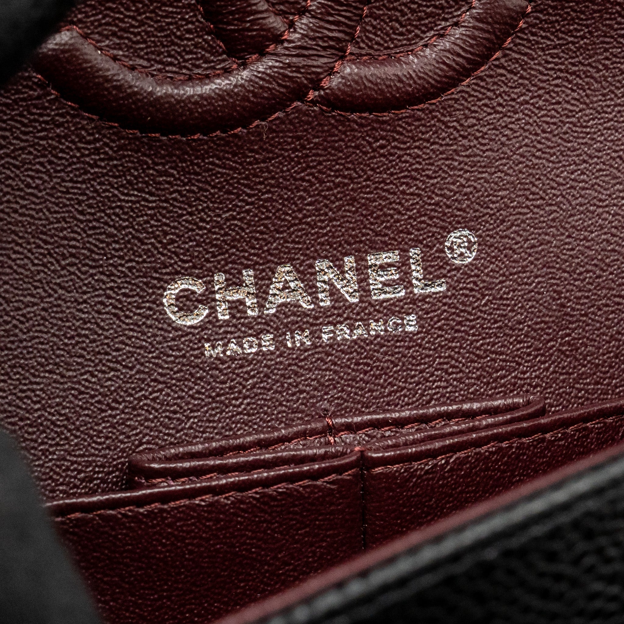 chanel-small-classic-double-flap-bag-caviar-black-shw-copy