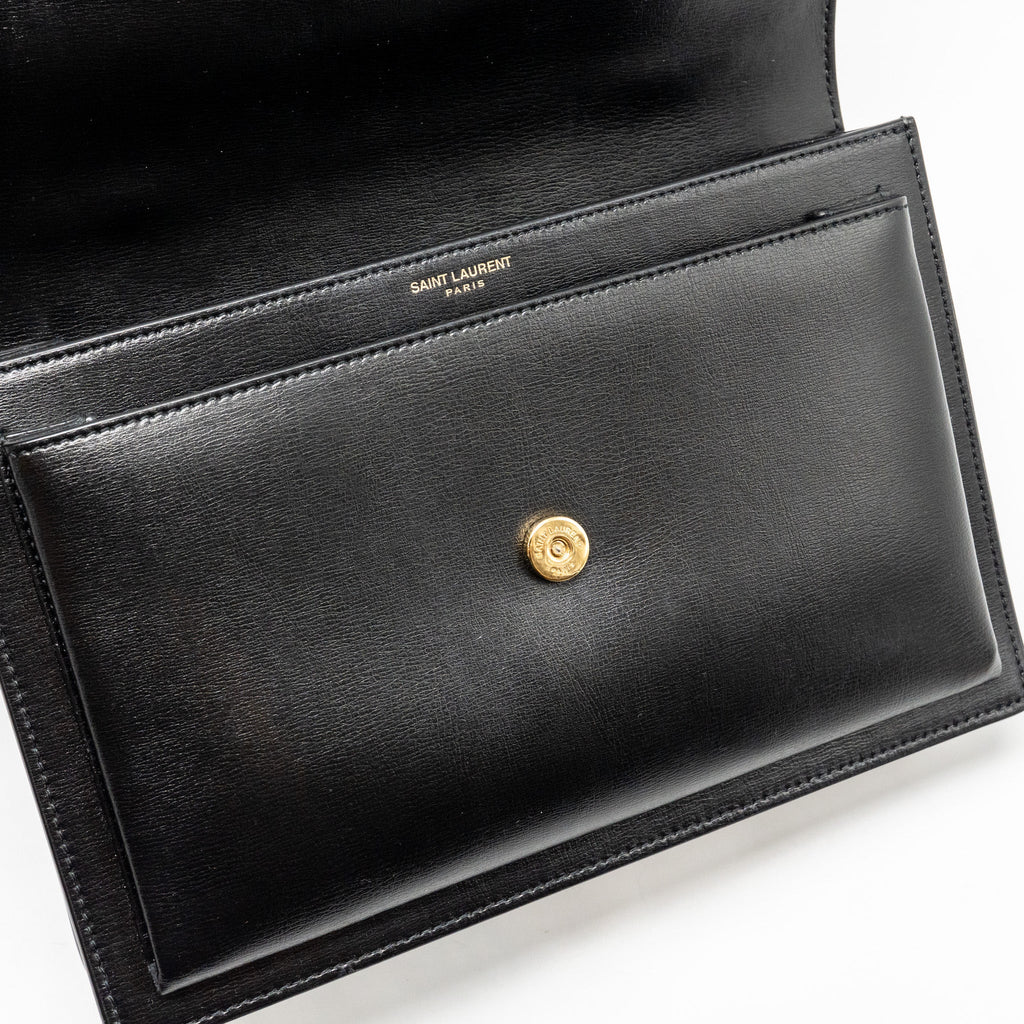 saint-laurent-ysl-medium-top-handle-sunset-bag-calfskin-black-ghw
