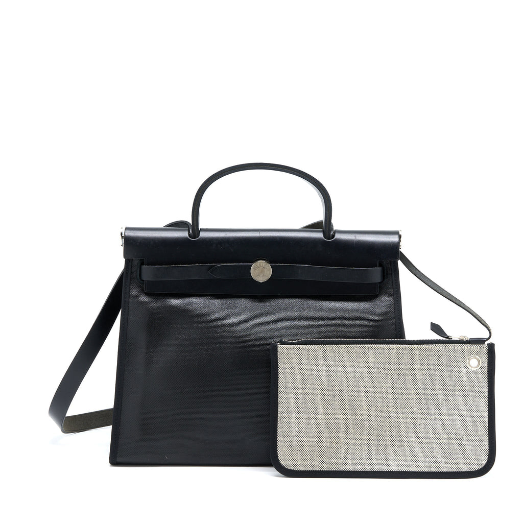 hermes-herbag-zip-31-canvas-leather-black-shw-stamp-a