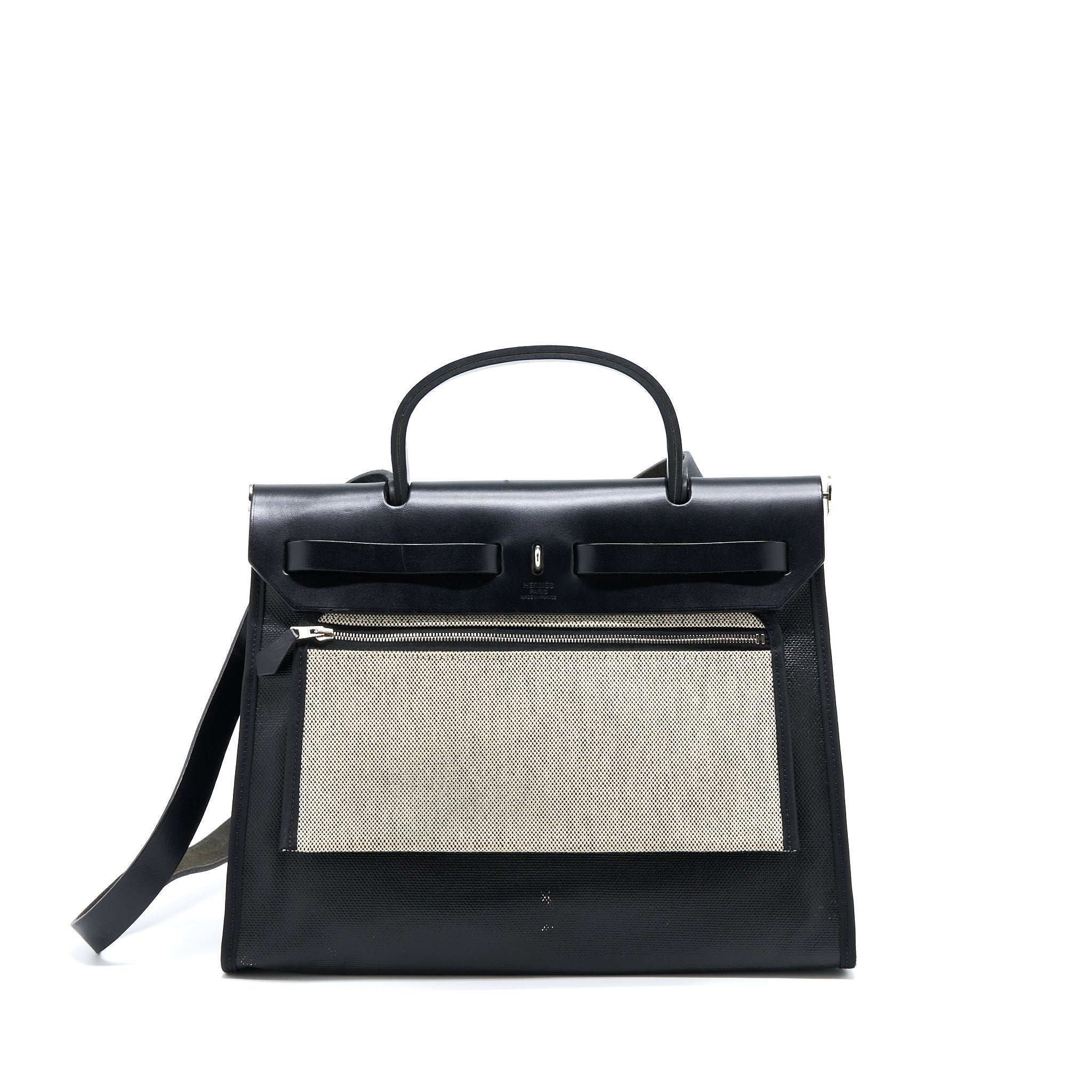 hermes-herbag-zip-31-canvas-leather-black-shw-stamp-a