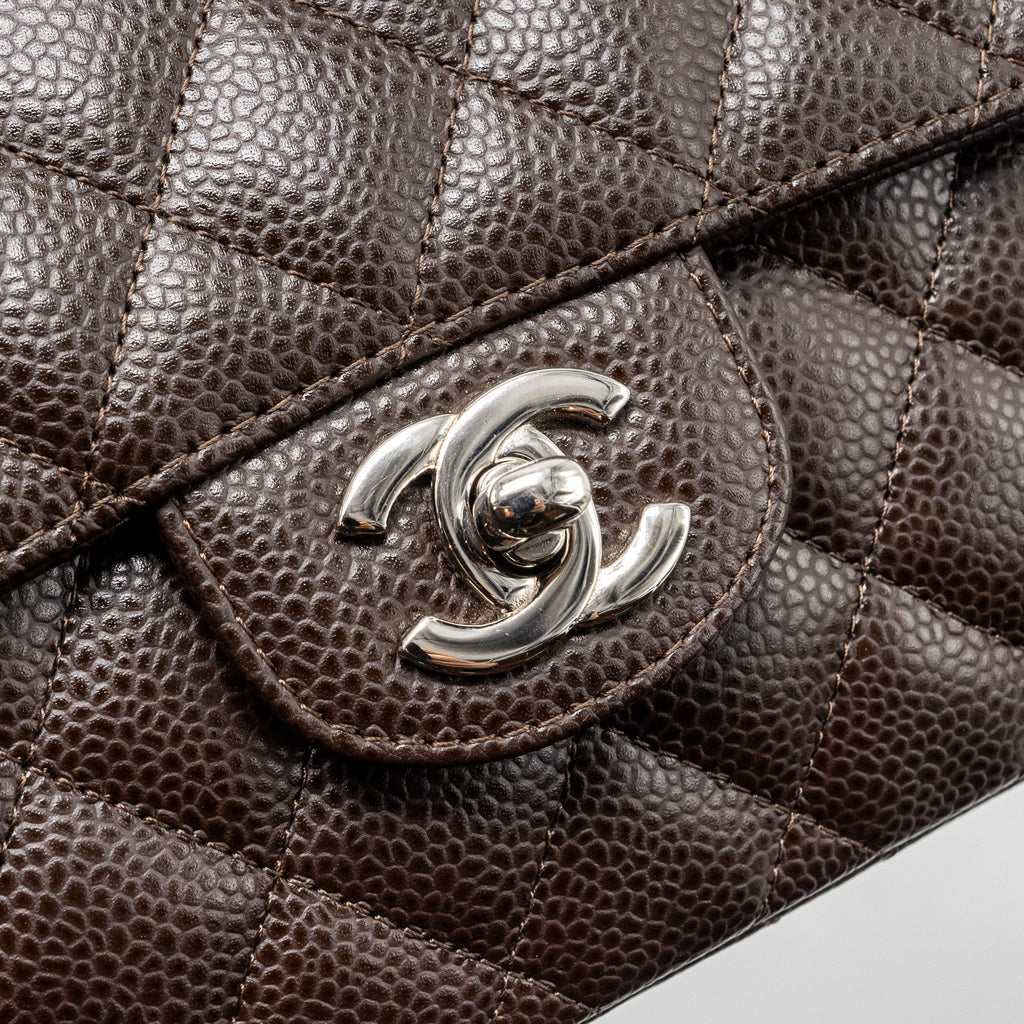 chanel-east-west-classic-quilted-flap-bag-caviar-chocolate-shw