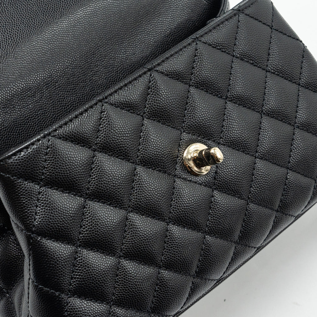 chanel-small-coco-handle-caviar-black-lghw-microchip-15