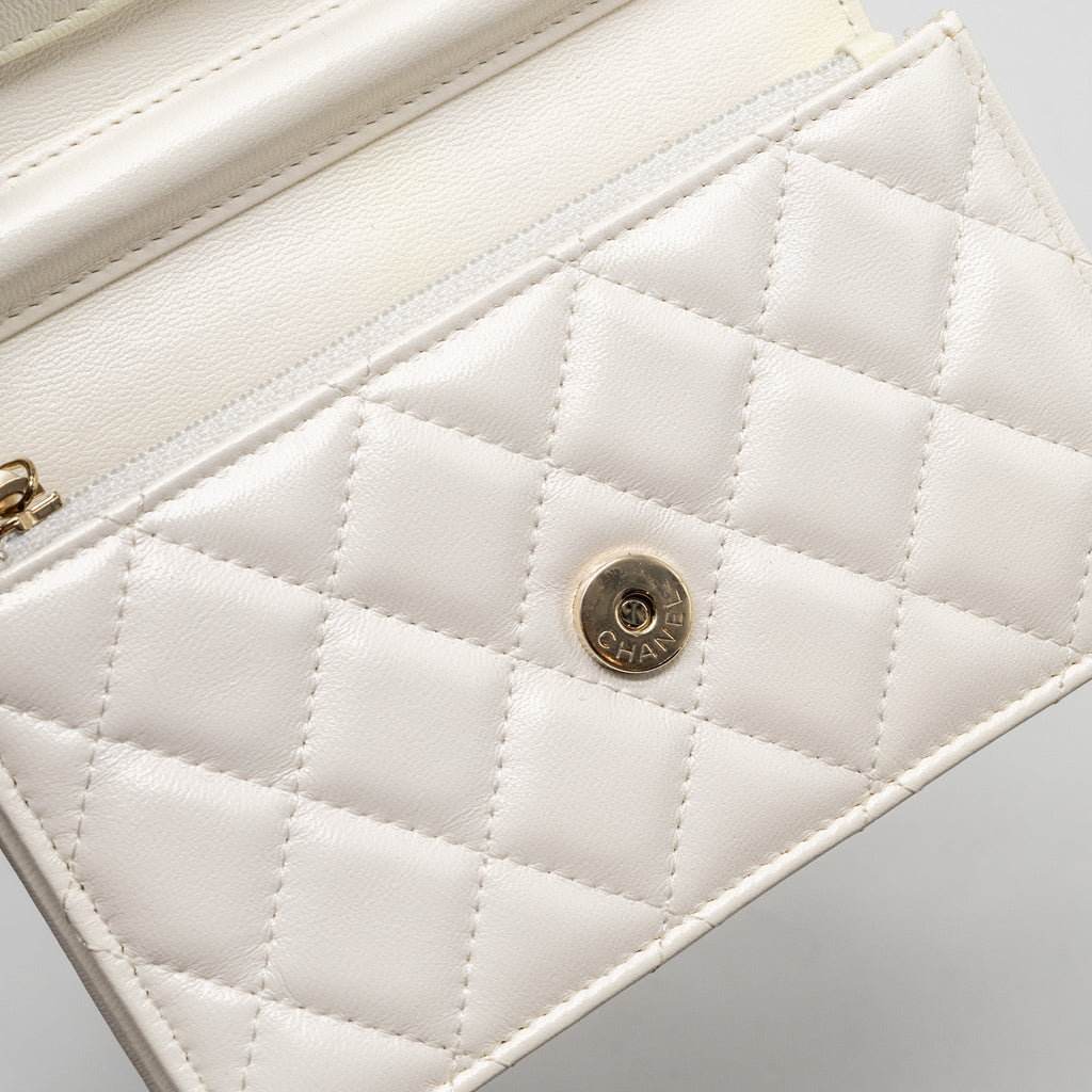 chanel-mini-flap-wallet-with-chain-lambskin-white-lghw-copy