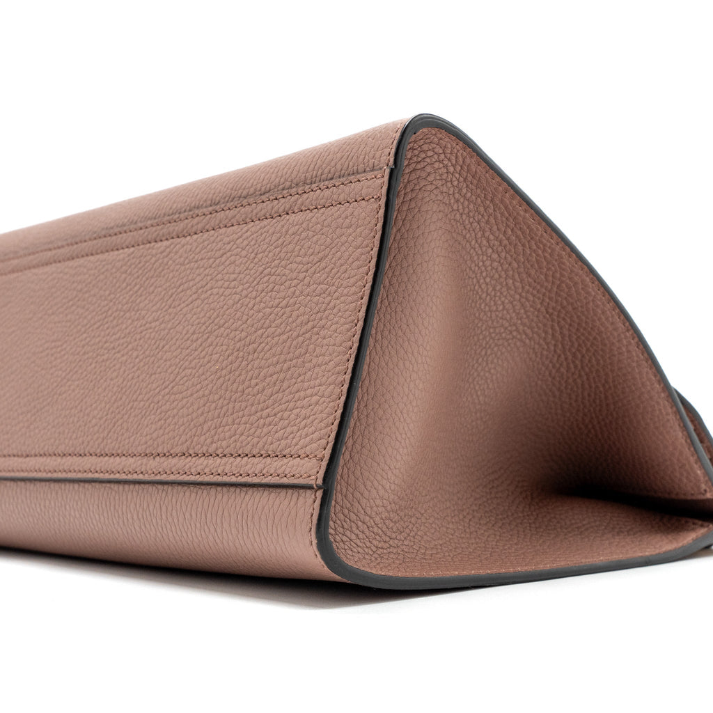 gucci-top-handle-flap-bag-calfskin-dark-pink-ghw