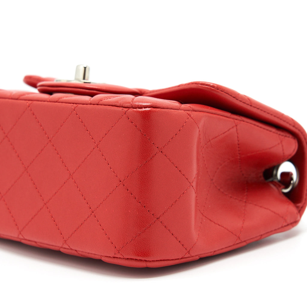 chanel-mini-square-flap-bag-lambskin-red-shw