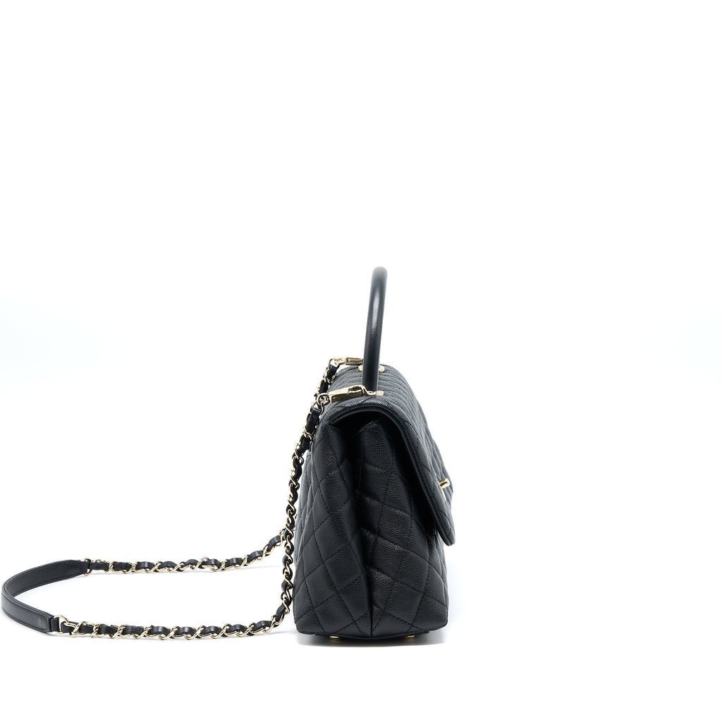 chanel-medium-coco-handle-caviar-black-lghw-1