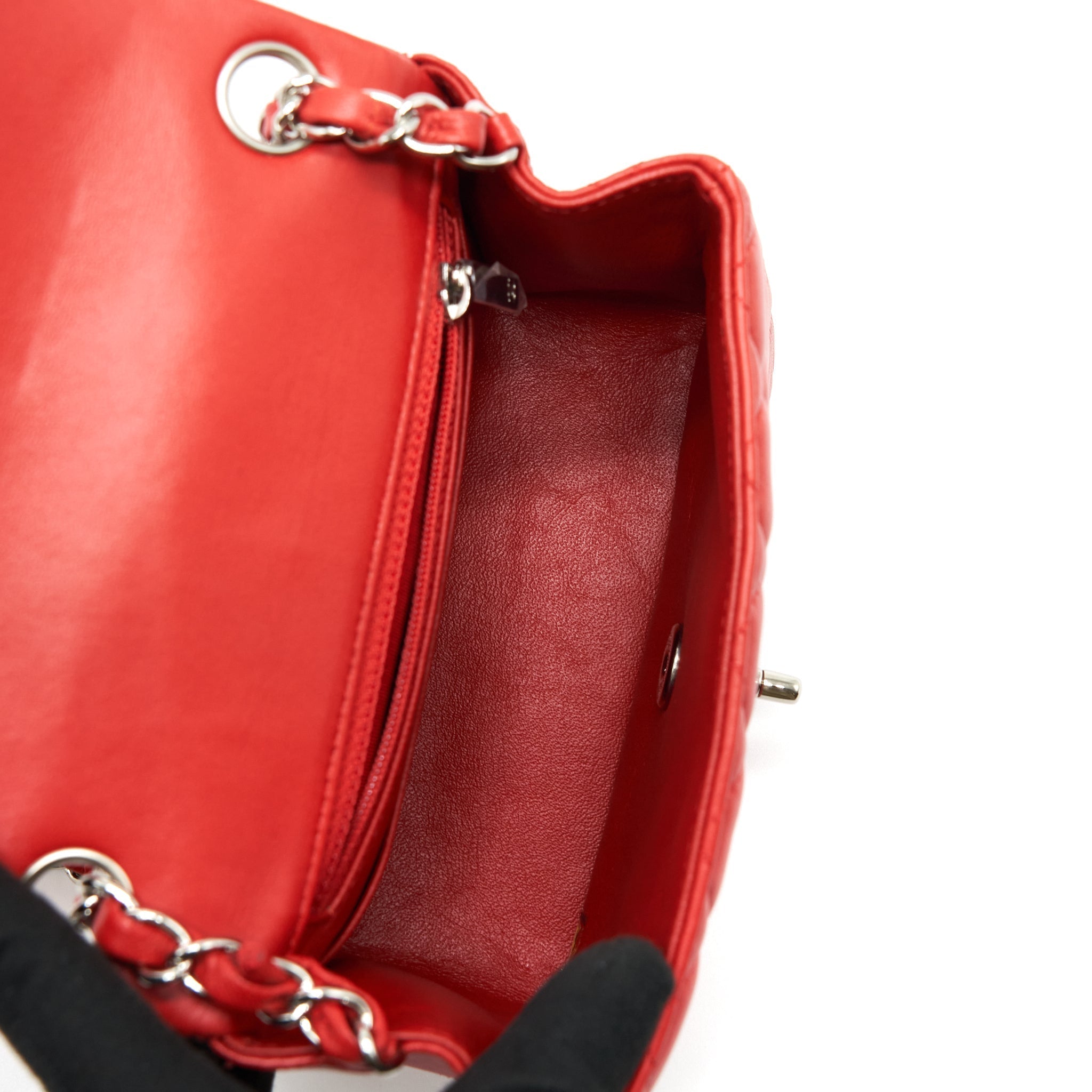 chanel-mini-square-flap-bag-lambskin-red-shw