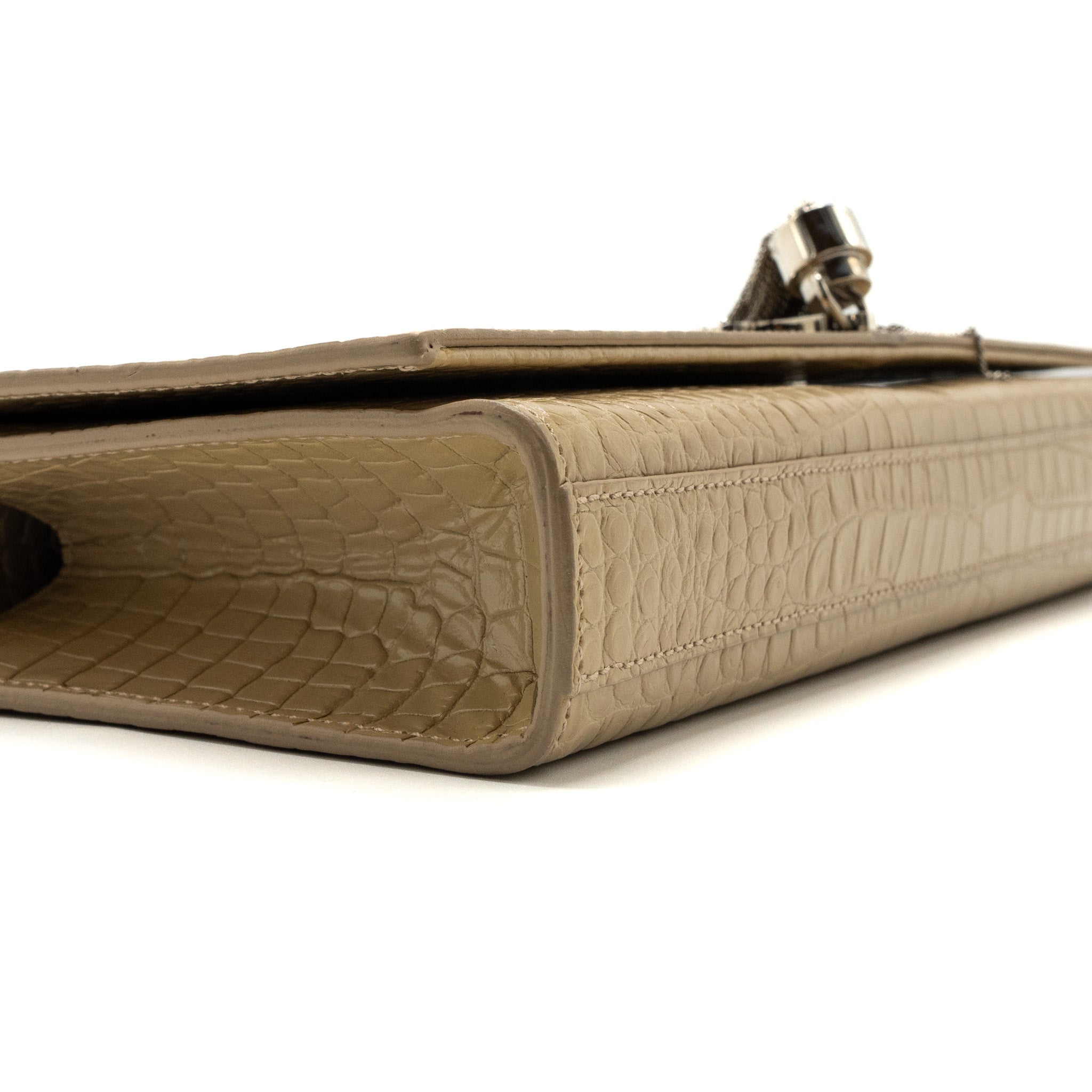 saint-laurent-kate-clutch-croc-embossed-leather-beige-shw
