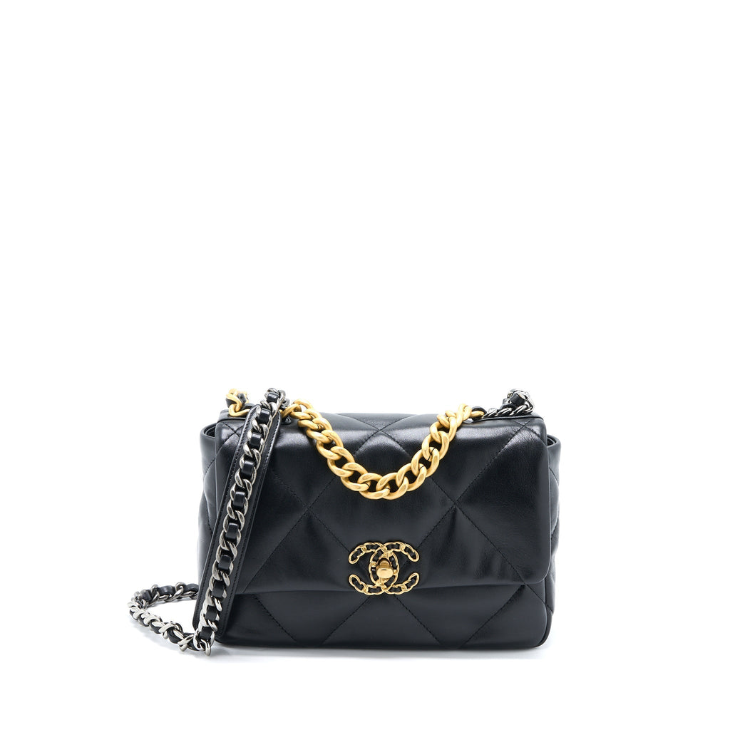 chanel-small-19-bag-lambskin-black-multicolour-hardware-2
