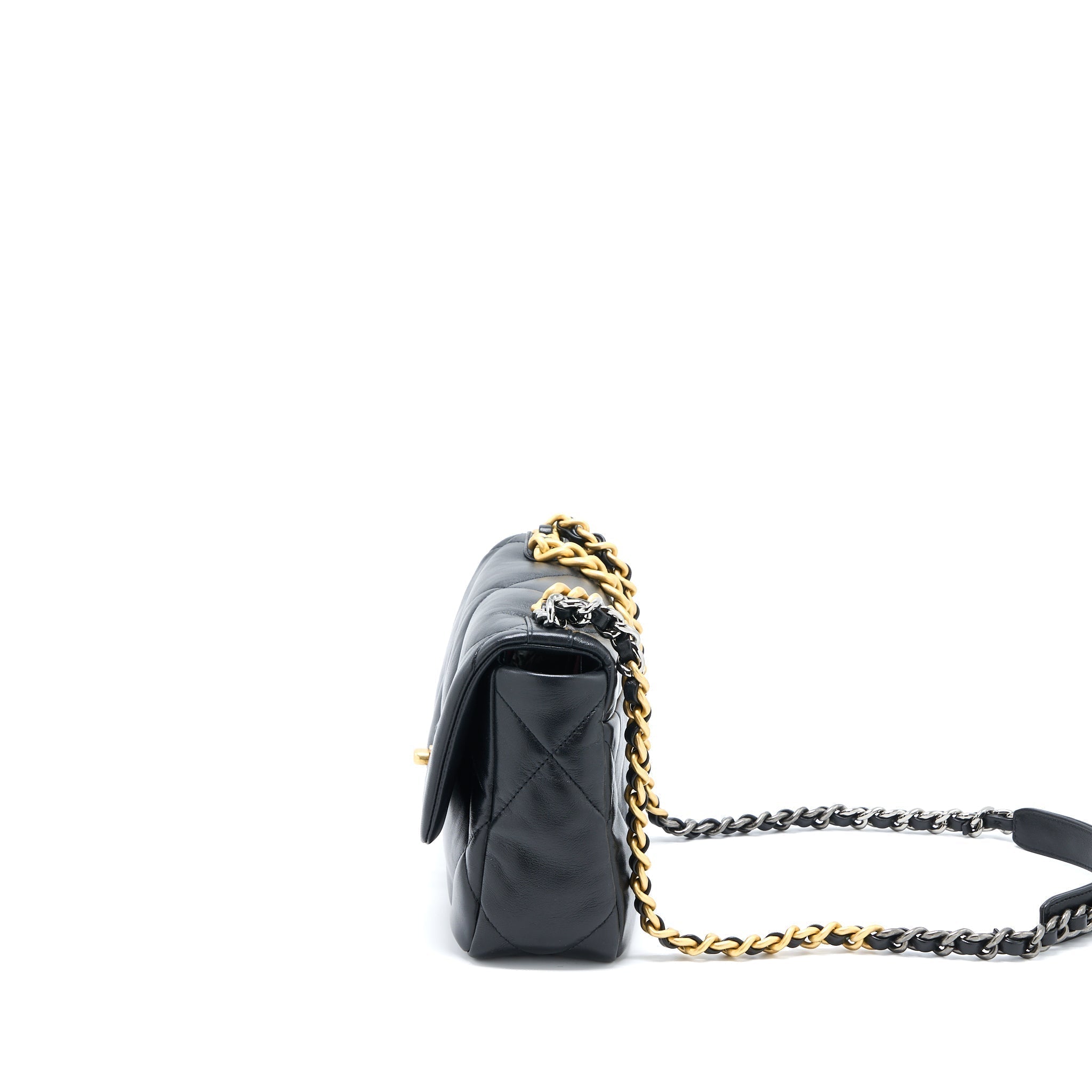 chanel-small-19-bag-lambskin-black-multicolour-hardware-2