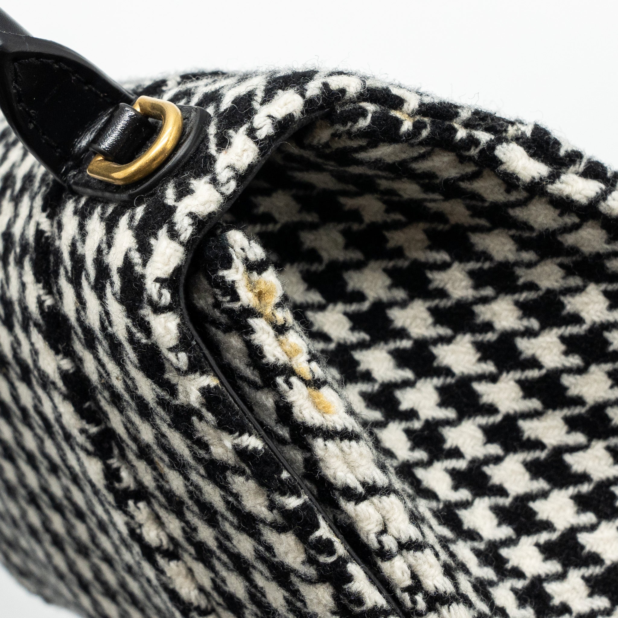 balenciaga-hourglass-s-wool-houndstooth-black-white-ghw