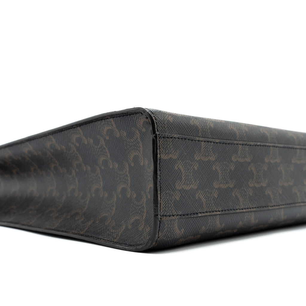 celine-small-cabas-vertical-in-triomphe-canvas-calfskin-tan-ghw