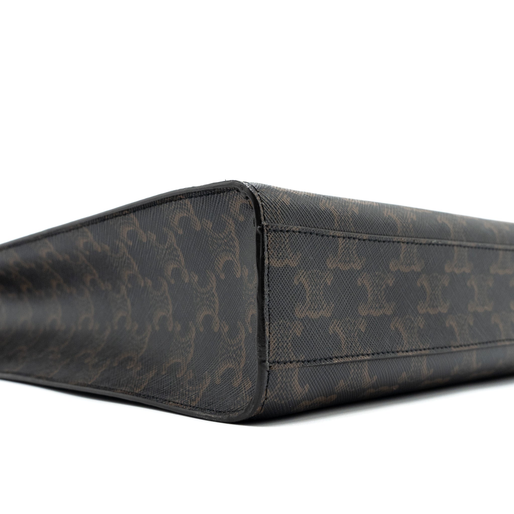 celine-small-cabas-vertical-in-triomphe-canvas-calfskin-tan-ghw