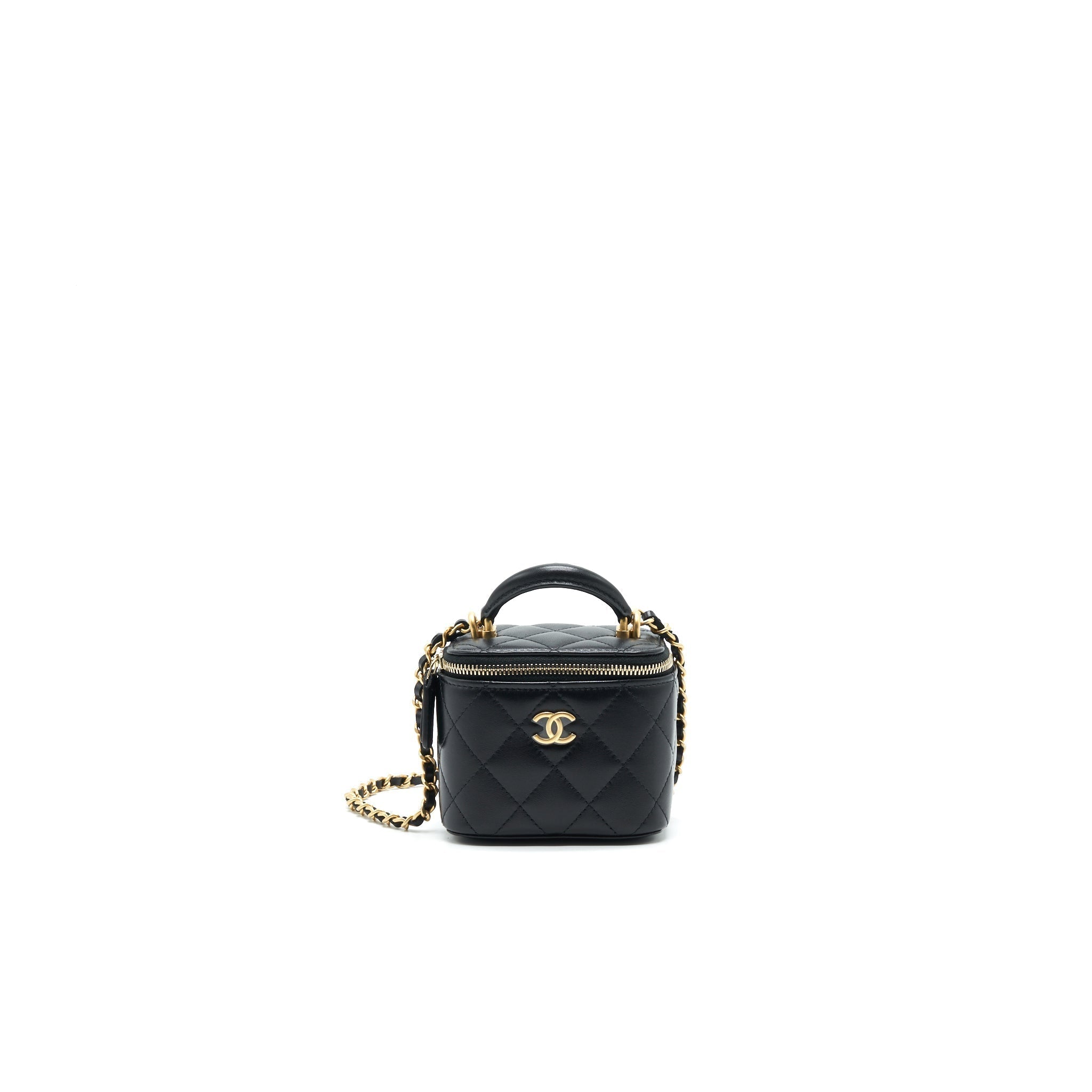 chanel-21a-top-handle-vanity-with-chain-black-ghw