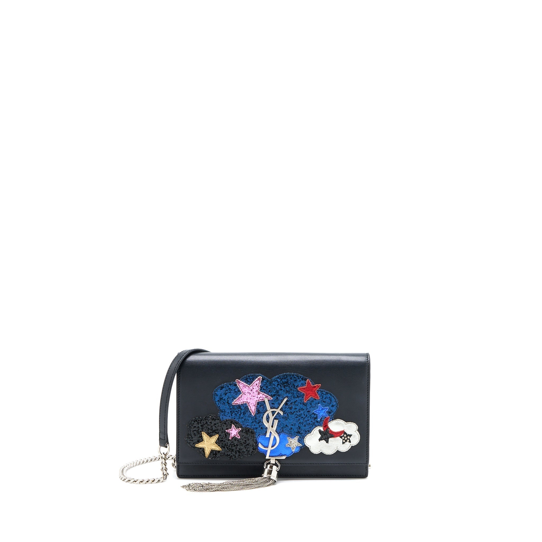 saint-laurent-ysl-kate-small-chain-wallet-with-tassel-black-multicoloured-limited-edition-ghw