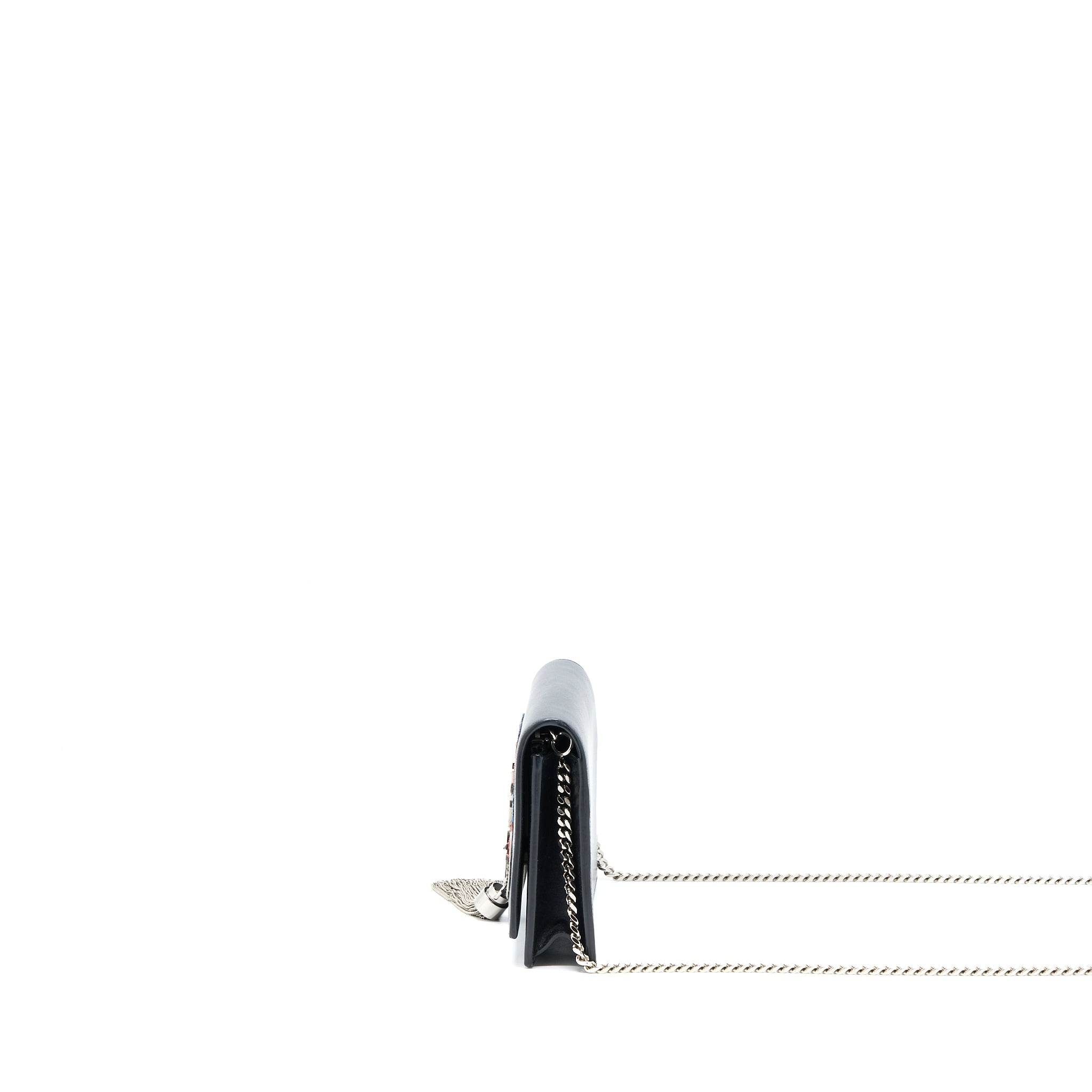 saint-laurent-ysl-kate-small-chain-wallet-with-tassel-black-multicoloured-limited-edition-ghw