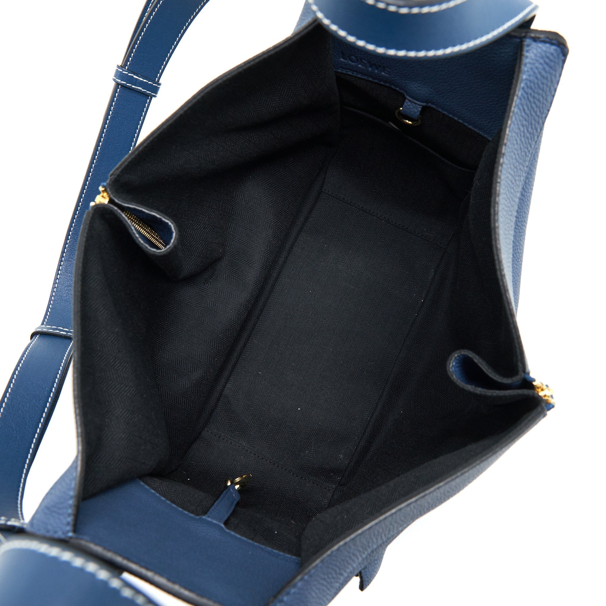 loewe-hammock-bag-navy-ghw