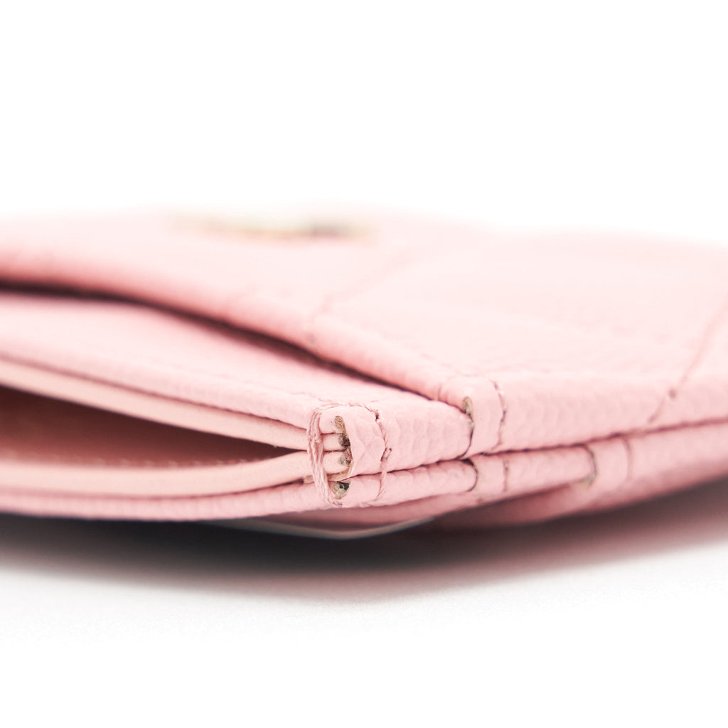 chanel-classic-card-holder-caviar-pink-with-lghw